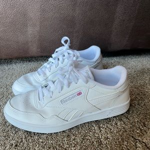Classic white reebok sneakers